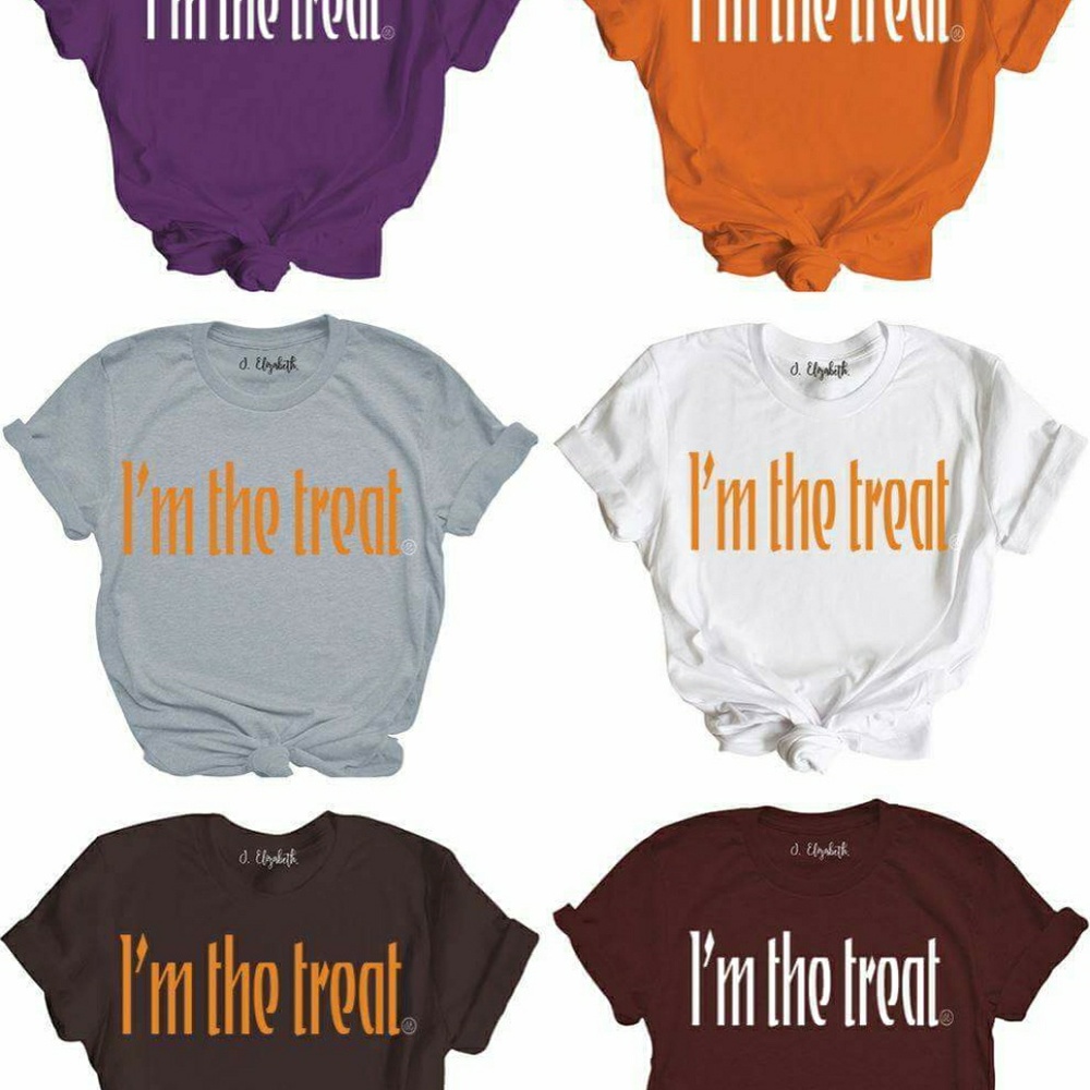 I'm the treat Halloween tees